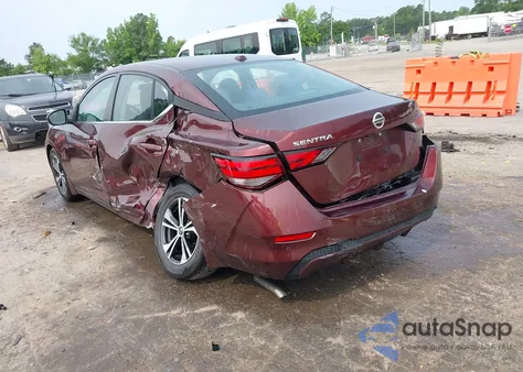 2020 Nissan Sentra Sv Xtronic Cvt из США, поврежденный, VIN 3N1AB8CVXLY242733